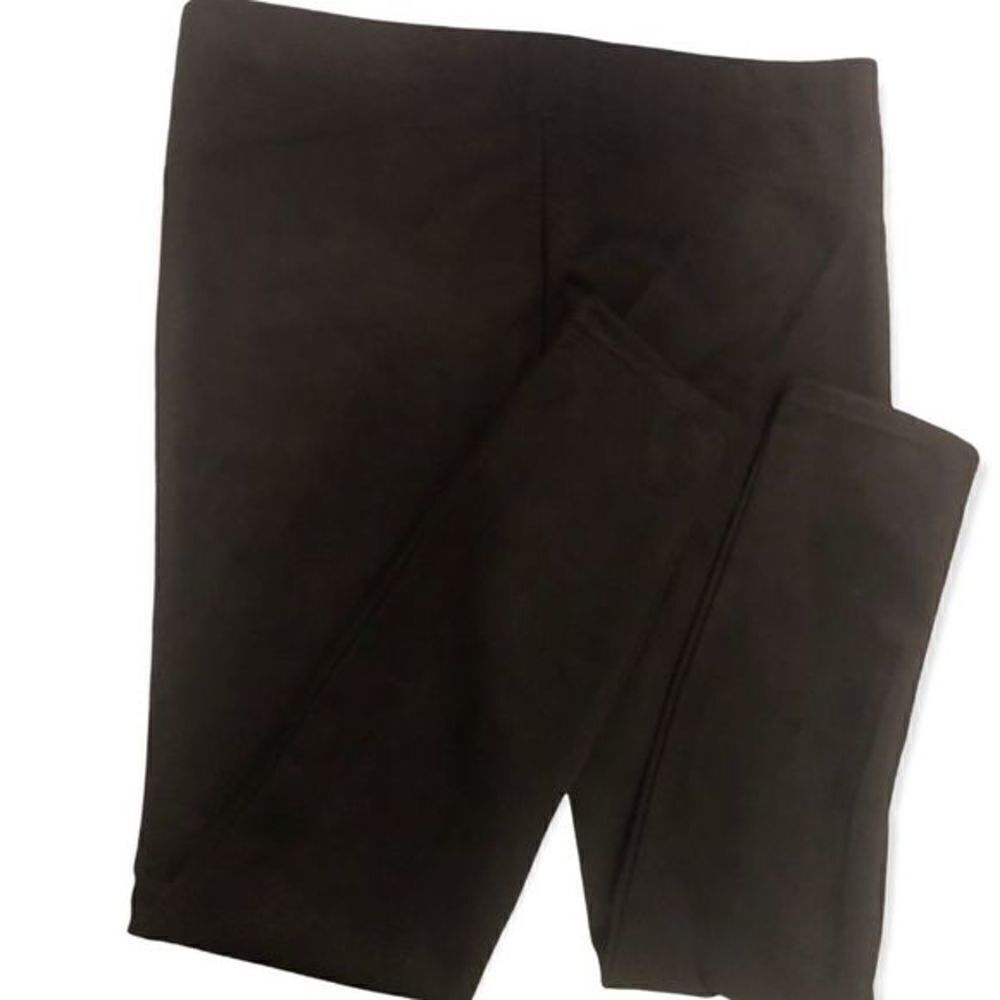 David Lerner x Anthropologie Gemma Straight Leg Vegan Leather Pants Size XL - Picture 4 of 4